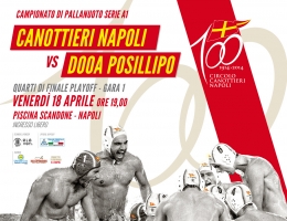 PALLANUOTO - Canottieri Napoli vs. Posillipo - Playoff quarti di finale gara 1
