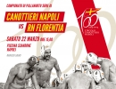 PALLANUOTO. A1 Ottava di ritorno. La Canottieri ospita la Rari Nantes Florentia.  