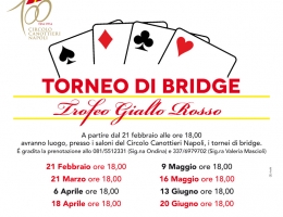 Torneo di Bridge - Trofeo Giallo Rosso
